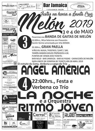 Festa de Santa Cruz en Melón
