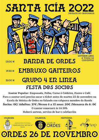 Festa de Santa Icía (2025) en Ordes