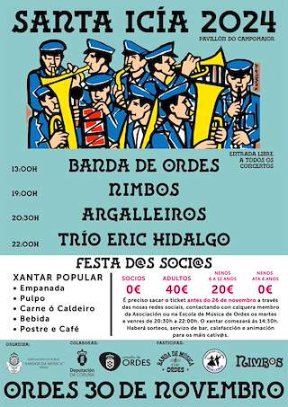 Festa de Santa Icía (2025) en Ordes