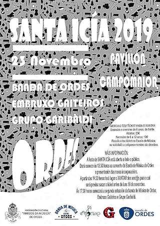 Festa de Santa Icía (2025) en Ordes