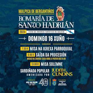 Festa de Santo Hadrián en Malpica de Bergantiños