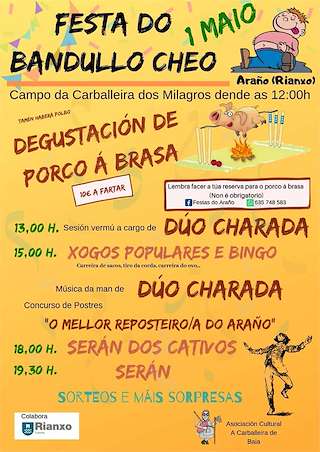 Festa do Bandullo Cheo de Araño  en Rianxo