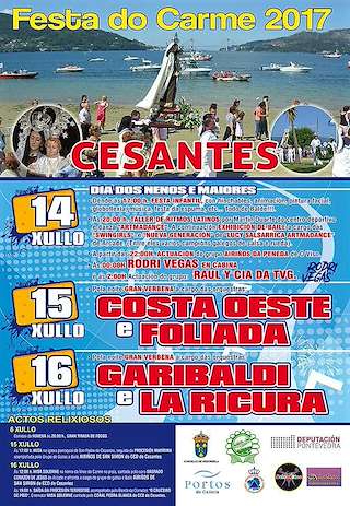 Festa do Carme de Cesantes en Redondela
