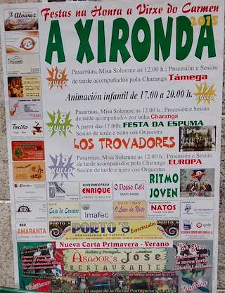 Festa do Carme de A Xironda en Cualedro