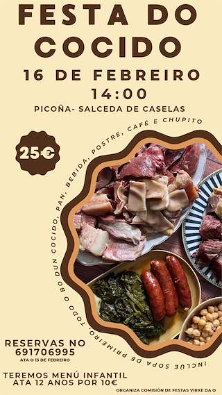Fiesta del Cocido de Picoña (2026) en Salceda de Caselas