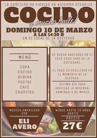 Festa do Cocido de Guísamo en Bergondo