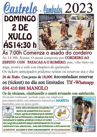 Festa do Cabrito o Espeto de Castrelo en Cambados
