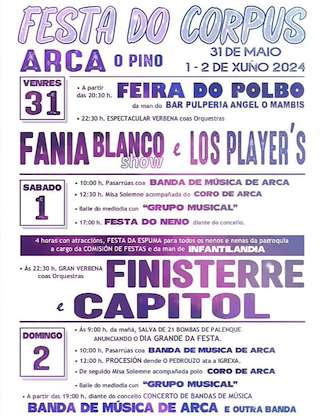 Festa do Corpus de Arca en O Pino