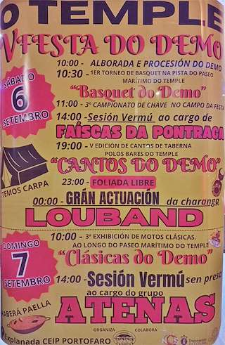 Festa do Demo de O Temple en Cambre