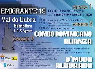 Festa do Emigrante de Bembibre en Val do Dubra