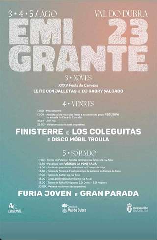 Festa do Emigrante de Bembibre en Val do Dubra