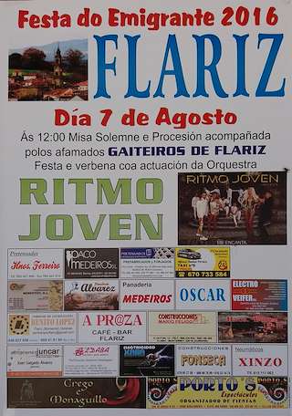 Festa do Emigrante de Flariz en Monterrei
