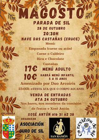 Festa do Magosto en Parada de Sil