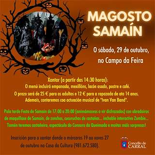 Festa do Magosto e do Samaín en Carral
