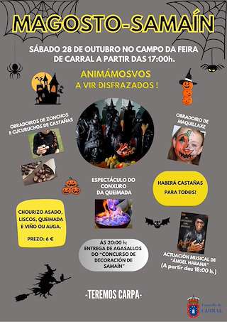 Festa do Magosto e do Samaín en Carral