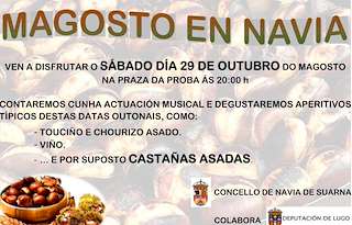 Festa do Magosto en Navia de Suarna
