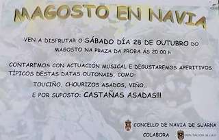 Festa do Magosto en Navia de Suarna