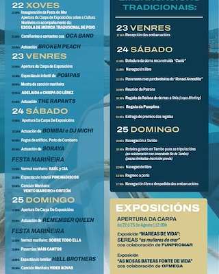 Festa do Mar de Combarro en Poio