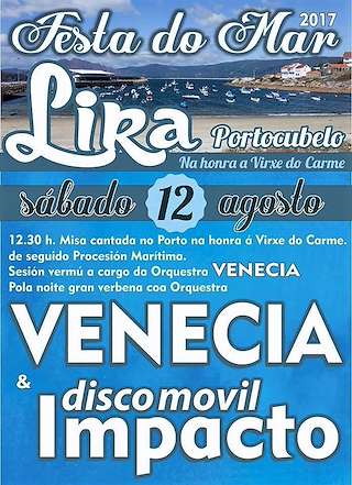 Festa do Mar de Lira (2026) en Carnota