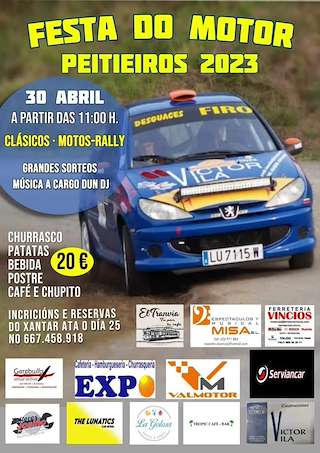Festa do Motor de Peitieiros (2026) en Gondomar
