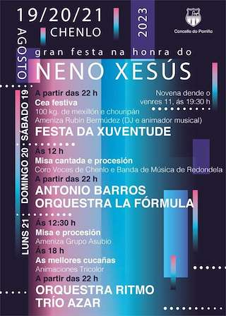 Festa do Neno Xesús de Chenlo en O Porriño