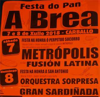 Festa do Pan da Brea en Carballo