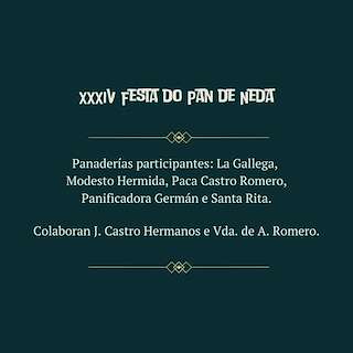 Festa do Pan en Neda