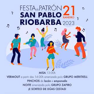 Festa do Patrón de San Pablo de Riobarba  en O Vicedo