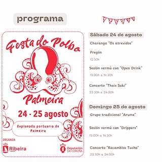 Festa do Polbo de Palmeira en Ribeira