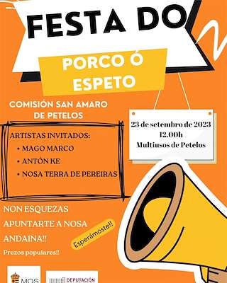 Festa do Porco ó Espeto en Mos