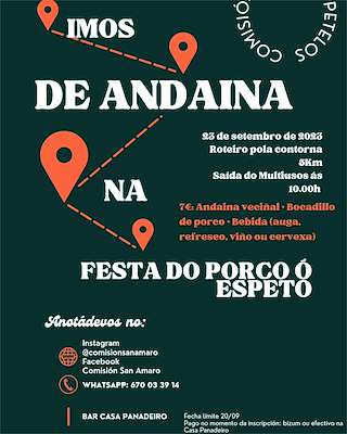 Festa do Porco ó Espeto en Mos