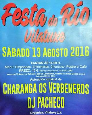 Festa do Río de Vilatuxe en Lalín