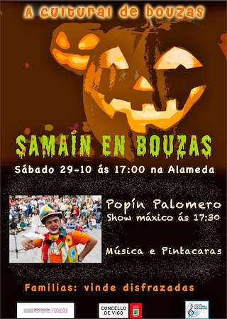 Festa do Samaín da  Cultural de Bouzas  en Vigo