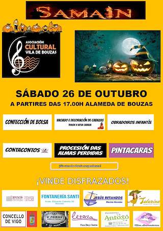 Festa do Samaín da  Cultural de Bouzas  en Vigo