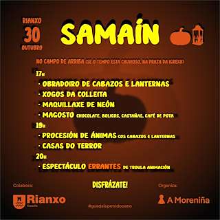 Festa do Samaín e Magosto en Rianxo