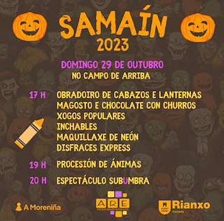 Festa do Samaín e Magosto en Rianxo