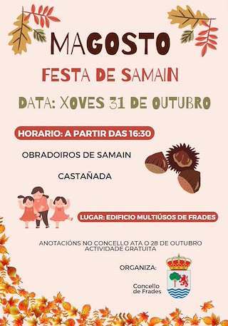 Festa do Samaín e Magosto en Frades