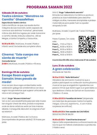 Festa do Samaín en Soutomaior