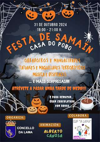 Festa do Samaín en A Lama