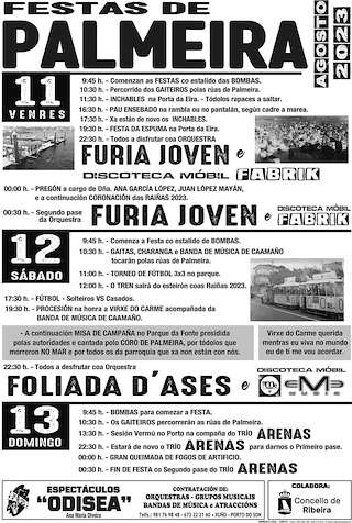 Festa do Verán de Palmeira en Ribeira