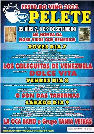 Festa do Viño do Pelete en A Lama