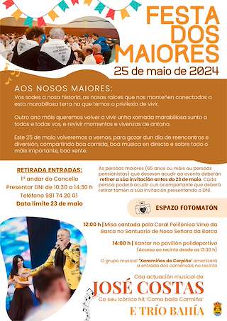 Festa dos Maiores (2026) en Muxía