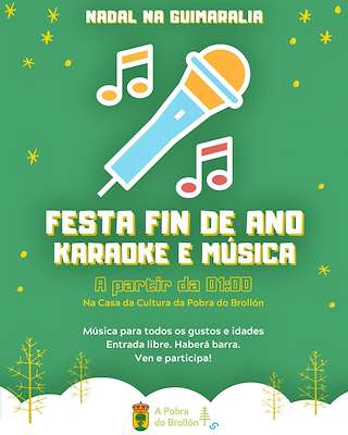 Baile de Fin de Año en A Pobra do Brollón