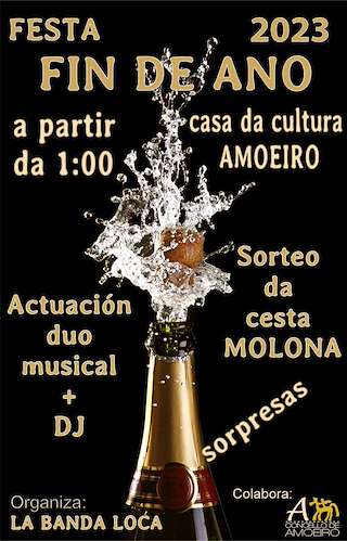 Fiesta de Fin de Año en Amoeiro