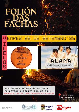 Festa Folión de Fachas de Vilelos (2026) en O Saviñao