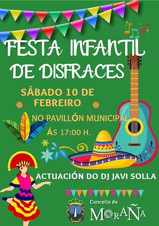 Fiesta Infantil de Disfraces en Moraña