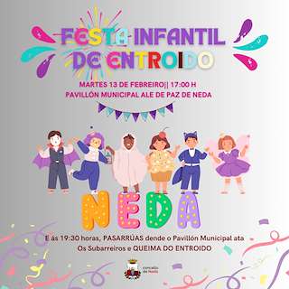 Festa Infantil de Entroido en Neda