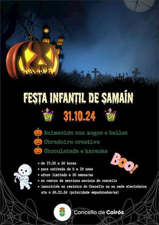 Festa Infantil de Samaín en Coirós