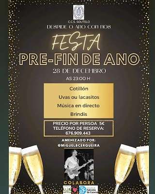 Fiesta Pre Fin de Año en Salceda de Caselas