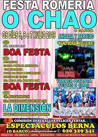 Festa Romería de O Chao en O Barco de Valdeorras